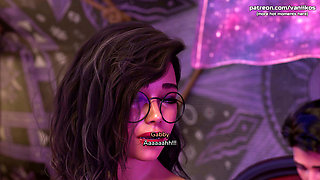 Perfect Big Tits Teen In Glasses Rides Boyfriend's Huge Dick And Gets Her Little Pussy Creampied - FreshWomen Season 3