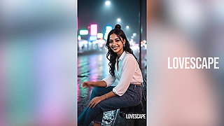 Risky Bus Ride: Desi Deepthroats Stranger in Public