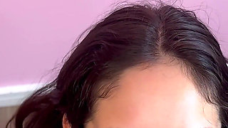 Drinking a Glass of Golden Juice