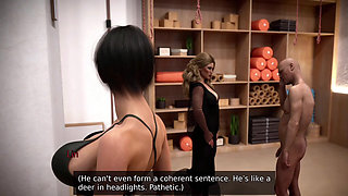 Hot Girl Seduce a Cheated Old Guy in Gym - Asia Town - E27