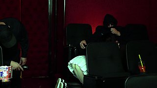 Small titted brunette amateur anal nailed at home