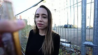 GERMAN SCOUT - Latina Teen Priscila Belini with perfect Tits
