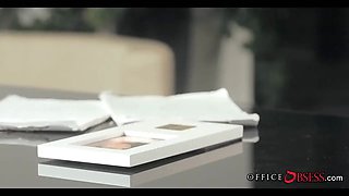 Blonde MILF is Horny as Fuck at Work