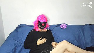 Rubbing Myself Raw Under My Playful Pussy Mask