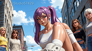 Giantess Crush in Sneakers, Converse, Foot Domination Femdom