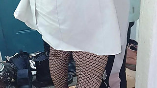 Secret Sex Between a Student Girl and a Nurse in a Medical Office