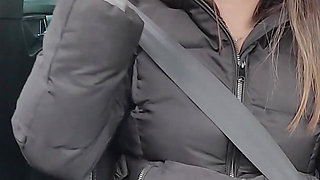 Melanie Dark Smoking Wetting Panties and Squirting in My Car