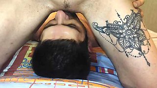 Wife Sits On My Face And Pisses In My Mouth - Extreme Squirting Orgasm & Femdom Humiliation