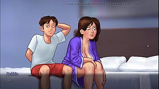 Hot Aunty Fucked Hard by Men in Summertime Saga Part 2 Hentai Animation