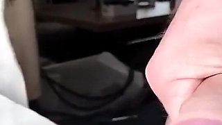 Britney Drinks Ten Loads of Spunk From a Glass
