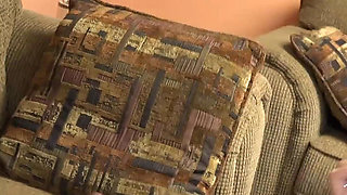 Anna Cummings Cheers Logan up with a Blowjob