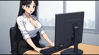 Office Manager Seducing Staff