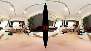 Sally D Angelo's Mature Blonde Passion Ignites Sensual Heat