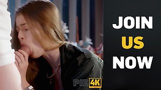 Mature4k. horny mature red haired decided to train her neighbour how to satiate her snatch