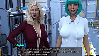 Stranded in Space - Competition Between MILFs and Teens