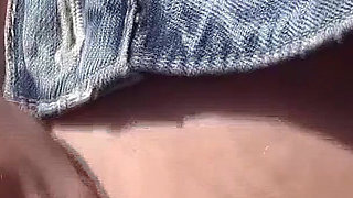 Omg!!!! Stranger Cock Jerked off in Public!