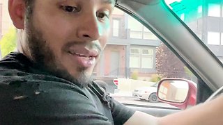 Pink labia close up of naive brunette