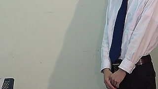 CFNM, Company of Sadistic Female Boss, Male Employees Have to Work Naked and Ridiculed Being Nicknamed "uncut" or "small Dick