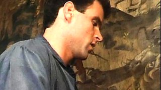 Mature brunette pussy lick and blowjob