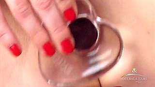 Hairy Pussy Blonde Carmen December Dildo Fucks Her Hairy Pussy & Toys Her Ass While Vibrating Her Clit To Orgasm