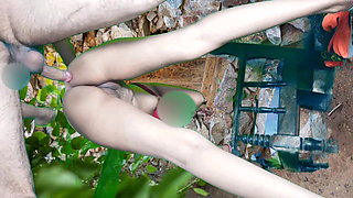 Indian College Girl Outdoor Fuck.college Girl Doing First Time Sex with Bad Boy at the Deep Jungle