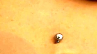 Big Boobed Blonde Masturbates With A Dildo In The Bathroom