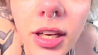Nose Fetish Cute Goth Rubs Your Cock All Over Her Button Nose Pig Nose Flaring JOI Cum Inside My Nose