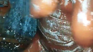 Sexyrita Bathing, Dancing, Showing Her Nice Pussy,boobs Taking BBC in Her Mouth MILF