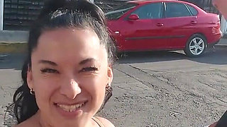 My Wife and Strangers Public Blowbang, Gangbang, Bukkake, and Anal Creampie at an Adult Theater