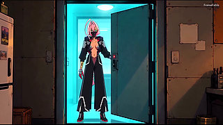 Cyberpunk Edgerunners 2D Animation - Talia Yang Fucked Rough by Her Old Mercenary Friend