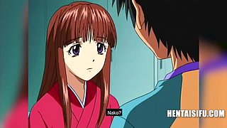 Uncensored Hentai Threesome with English Subs - Hot Bikini Anime Porn