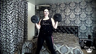 Beating my last weight lifting challenge! More than 50 times per exercise