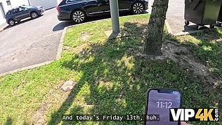 Milena Ray Cheats on BF with Stranger in Public - Hardcore POV Fuck in Abandoned Building