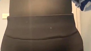 Workplace Temptation: Bathroom Tease And Orgasm!