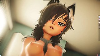 Teen-wolf lady porn [3d hentai, 4k, 60fps, uncensored]