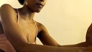 Hot Black Maid Does Some Webcam Black and Ebony
