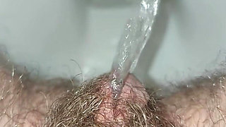 Piss From Hairy Pussy
