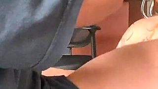 Sweet Face Red Lingerie Perfect Gagging Blowjob on Couch