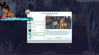 Sims 4 - Going on Dates, Random Threesome and Getting a Job