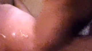 Julie Cunningham - Slow-motion Cumshot-john Unloads All Over Her Tits, Ropes Dripping as She Takes It