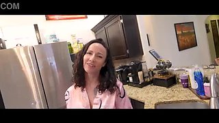 Step Son Cheats On Stepmom With Her Best Friend - Luci Power & Remy Woods Threesome Blowjob & Doggystyle Creampie