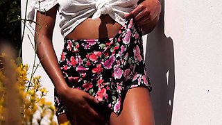 Beautiful Asian girl passion posing