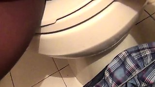 Korean creampied, RCG in bathroom with bbc - xxx sex!