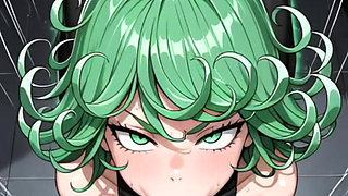 Hentai anime - Tatsumaki wants cock inside and milk in her pussy