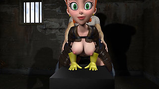 Dexter's Stepmom Bend Over Pounded Standing up Fallout and Dexter's Lab Parody