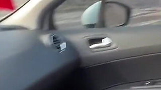 Busty Asks for Uber and Wants to Pay with Sex and Blowjob