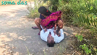 Village Wife Outdoor Fucked by Her Brother-in-law