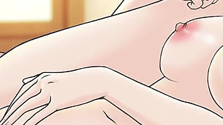 Quickie a Love Hotel Story: Balls Deep Fucking and Creampie for Asian Cutie Hentai - Episode 15