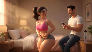 "From Chubby & Ignored to Curvy Cock Tease - Her Slutty Transformation" Ep3