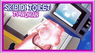 Skibidi Toilet - Tv Woman Awaits You With Car Toon